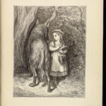 1872 RARE FOLIO Perrault Fairy Tales Cinderella Puss Boots Riding Hood DORE ART
