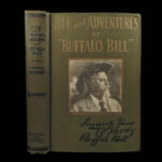 1917 BUFFALO BILL 1ed Life Adventures US Frontier Wild West INDIANS Pony Express