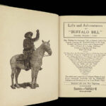 1917 BUFFALO BILL 1ed Life Adventures US Frontier Wild West INDIANS Pony Express