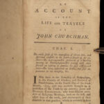 1779 EARLY Americana INDIANS 1ed John Churchman Quaker Revolutionary War