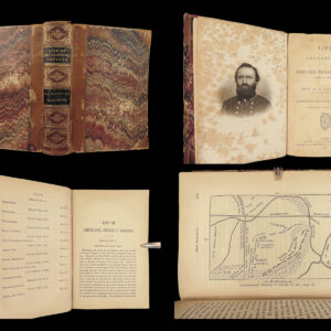 1866 Stonewall Jackson 1ed Life & Campaigns of Confederate General CIVIL WAR CSA