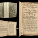 1683 Oxford BANNED & BURNED Daniel Whitby Protestant Reconciler Nonconformist