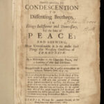 1683 Oxford BANNED & BURNED Daniel Whitby Protestant Reconciler Nonconformist