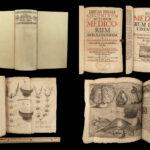 1722 German Medicine BERLIN Actorum Medicorum Health Science Surgery Anatomy 10v