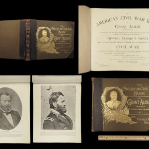 1894 Civil War Photographs Ulysses S Grant Album ANTIETAM Fairfax Abe Lincoln