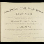 1894 Civil War Photographs Ulysses S Grant Album ANTIETAM Fairfax Abe Lincoln