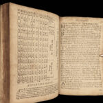 1687 Astronomy Astrology Almanacks Merlinus Anglicus Britannicus Ephemeris 12v