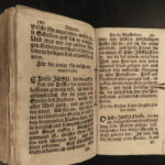 1738 Golden Key HELL Demons Devils Occult Martin Cochem Bible Purgatory German