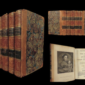 1831 ART Lives of Painters Sculptors Hogarth Blake Flaxman Bacon Illustrated 5v