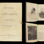 1870 Charles Dickens 1st ed Mystery of Edwin Drood Unfinished Novel Illustrated