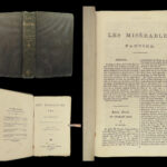 1865 Les Miserables Victor HUGO French Classic Literature ALL 5 Parts in 1v