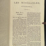 1865 Les Miserables Victor HUGO French Classic Literature ALL 5 Parts in 1v