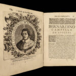 1647 FAMED Italian Loredanian Academy VENICE 107 PORTRAIT Biographies Brusoni