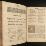 1681 SCOTLAND 1ed Institutions of Scottish LAW James Dalrymple of Stair FOLIO