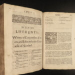 1681 SCOTLAND 1ed Institutions of Scottish LAW James Dalrymple of Stair FOLIO