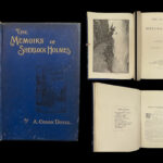 1894 SHERLOCK HOLMES 1st/1st Memoirs by Arthur Conan Doyle Detective Mystery