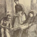 1891 Little Women Louisa May Alcott Little Men Jo’s Boys 3v Decorative SET
