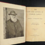 1897 Charles Darwin EVOLUTION Science ORIGIN SPECIES Genetics Biology 15v RARE