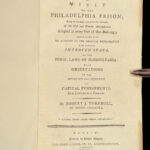 1798 PRISON Robert Turnbull Philadelphia Wilson Street Death Penalty & Slavery