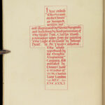 1911 ILLUMINATED 1ed Jesus Sermon on the Mount Bible SANGORSKI Gospel of Matthew