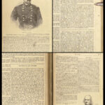 1861 FANTASTIC Civil War 1ed Frank Leslie Monthly FASHION Dress Hair-Dos FOLIO