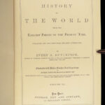 1871 BEAUTIFUL World History ILLUSTRATED Rome Greece Persia Caesar Bible Turkey