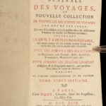 1749 Voyages in ASIA 1ed Mongol Empire TIBET Marco Polo KOREA China 4v MAPS