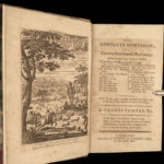 1760 Complete Sportsman 1ed Fairfax Hunting Fishing Equestrian Husbandry SPORTS