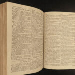 1782 BEAUTIFUL King James Holy BIBLE + Anglican Common Prayer Psalms KJV Newcomb