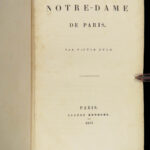 1836 Hunchback of Notre Dame 1st Illustrated ed Paris Victor Hugo French RARE