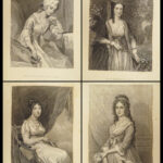 1867 The Republican Court Americana George Washington Portraits Social Feminism