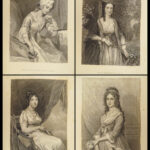 1867 The Republican Court Americana George Washington Portraits Social Feminism