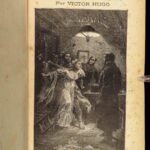 1888 Les Miserables Victor HUGO French Classic Literature Rouff Illustrated 5v