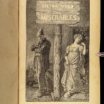 1888 Les Miserables Victor HUGO French Classic Literature Rouff Illustrated 5v