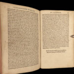 1556 Decameron Boccaccio Italian Black Death Bubonic Plague French Thibout RARE