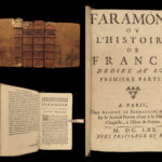 1664 Pharamond King of Franks Faramond by Gautier Calprenede French Novel 4v