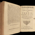 1664 Pharamond King of Franks Faramond by Gautier Calprenede French Novel 4v