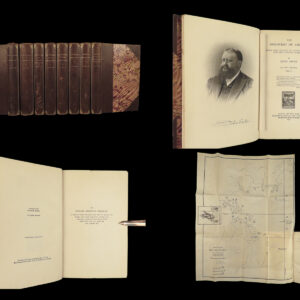1898 Discovery of AMERICA New England Revolution Virginia 8v Works of John Fiske