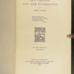 1898 Discovery of AMERICA New England Revolution Virginia 8v Works of John Fiske