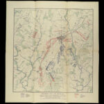 1902 BEAUTIFUL Battlefield of Gettysburg CIVIL WAR NY Illustrated MAPS 3v SET