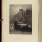 1868 Elaine Idylls of King Arthur Vivien Guinevere Alfred Tennyson Gustave Dore