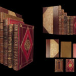 1926 EXQUISITE Leather 5v SET Marcus Aurelius FINE BINDING Browne Religio Meditations