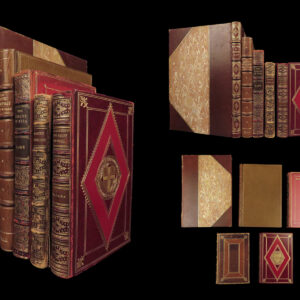 1926 EXQUISITE Leather 5v SET Marcus Aurelius FINE BINDING Browne Religio Meditations