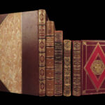 1926 EXQUISITE Leather 5v SET Marcus Aurelius FINE BINDING Browne Religio Meditations