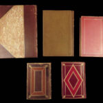 1926 EXQUISITE Leather 5v SET Marcus Aurelius FINE BINDING Browne Religio Meditations
