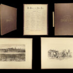 1876 ENORMOUS Civil War 1ed Forbes Illustrations Great Army Union Camp Life RARE