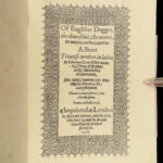 1576 ed Dogges 1880 Of English DOGS Abraham Fleming Caius Canibus FOX HUNTING