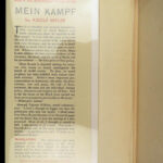 1939 MEIN KAMPF 1st ed / 1st Adolf Hitler World War II Germany Anti-Semitism MAP