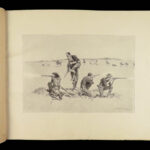 1898 Frederick Remington 1ed ART Cowboys INDIANS Frontier Sketches American West