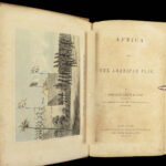 1854 Slave Trade 1ed Africa American Flag Foote Voyages Civil War Slavery Plates